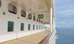 Ocean view  Stateroom Open to Jogging Track